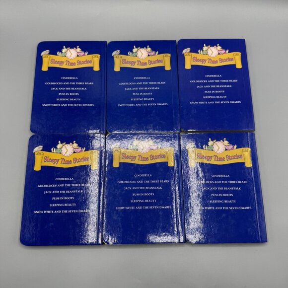 Sleepy Time Stories Set of 6 Illustrated Board Books 5 Min Classic Tales '99 - Picture 3 of 5